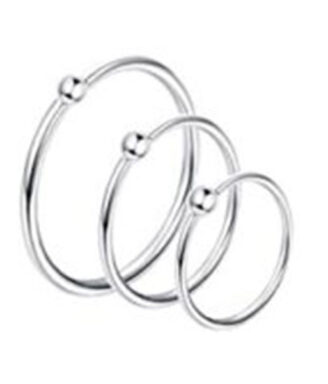 20G Bendable Nose Ring Hoop 4