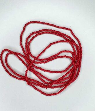 Cutesy Red Waist Bead Set