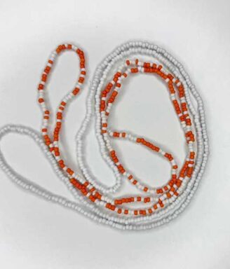 Cutesy Orange Waist Bead Set