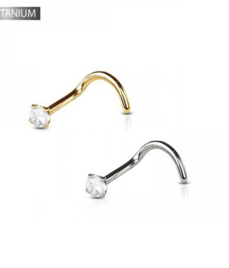 Titanium Dazzle Nose Screw