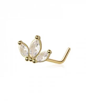 Dazzle Marquise Fan Nose Stud