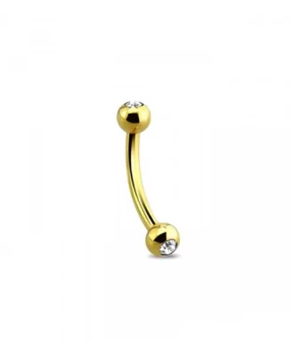 Dazzle Snake Eye Tongue Ring