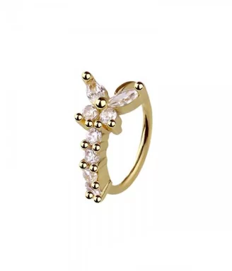 Butterfly Nose Hoop