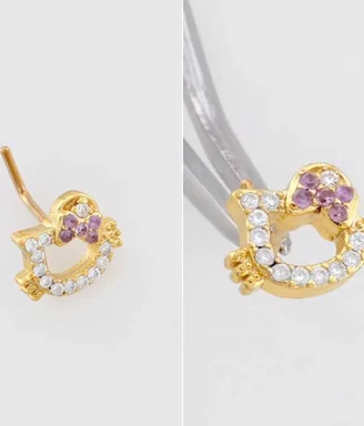 Hello Kitty L-Shape Nose Stud