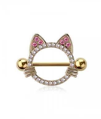 Kitty Cat Nipple Ring