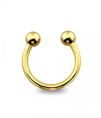 Gold Horseshoe Ring